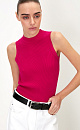 Fitted ribbed top - BRUSNIKA. Women clothes