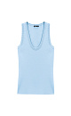 Low-cut top - BRUSNIKA. Women clothes