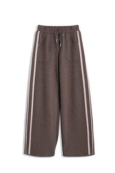 Trousers with stripes - BRUSNIKA Women Clothes