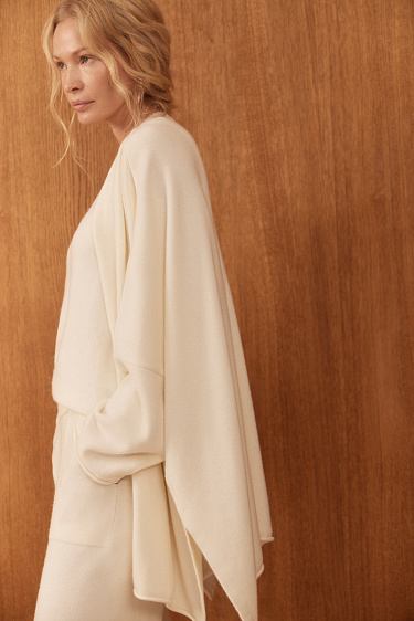 Wool and cashmere cardigan - BRUSNIKA Women Clothes