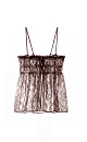 lace top with ties - BRUSNIKA. Women clothes