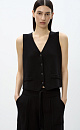 Wool and cashmere knit vest - BRUSNIKA. Women clothes
