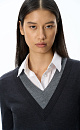 V‑neck longsleeve - BRUSNIKA. Women clothes