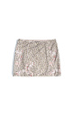 Mini skirt with floral pattern - BRUSNIKA. Women clothes