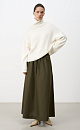 Cotton maxi skirt - BRUSNIKA. Women clothes