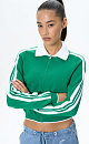 Viscose bomber jacket with a turn-down collar - BRUSNIKA. Women clothes