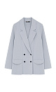 Double-breasted knit blazer - BRUSNIKA. Women clothes