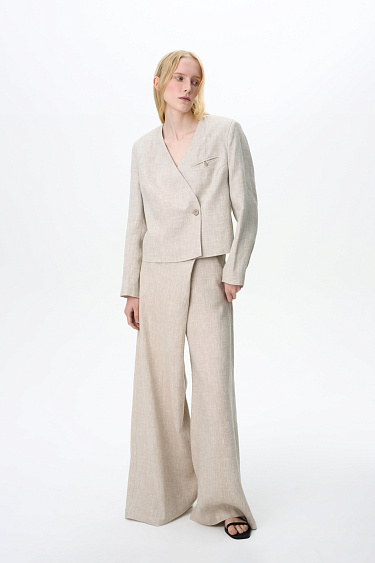 Wrap pants - BRUSNIKA Women Clothes