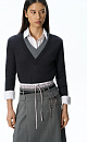 V‑neck longsleeve - BRUSNIKA. Women clothes