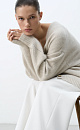 Fox down cardigan - BRUSNIKA. Women clothes