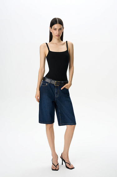 Denim bermuda shorts - BRUSNIKA Women Clothes