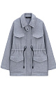 100% wool jacket with drawstring - BRUSNIKA. Women clothes