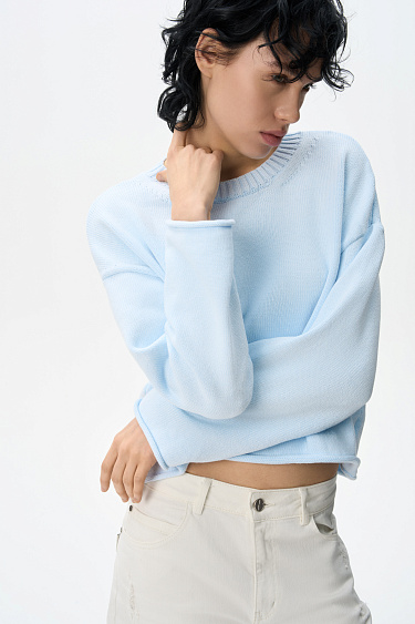 Cotton jumper - BRUSNIKA Women Clothes