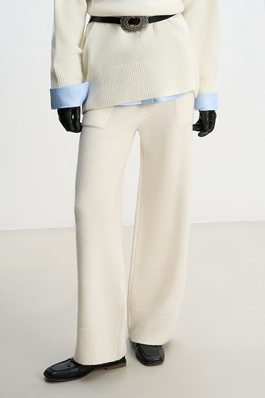 Merino wool pants - BRUSNIKA Women Clothes