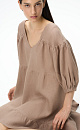 Linen dress - BRUSNIKA. Women clothes
