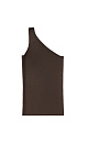 One-shoulder top - BRUSNIKA. Women clothes