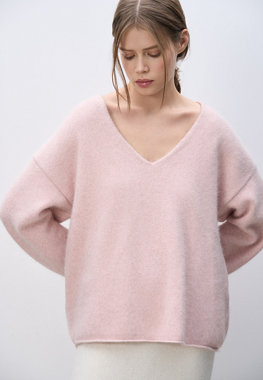 Fox Down Jumper - BRUSNIKA Women Clothes
