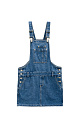 100% cotton denim jumpsuit - BRUSNIKA. Women clothes