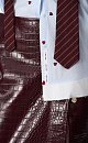 100% cotton shirt with heart-shaped print - BRUSNIKA. Women clothes