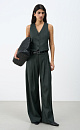 Straight striped trousers - BRUSNIKA. Women clothes