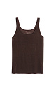 Knitted seamless viscose top  - BRUSNIKA. Women clothes