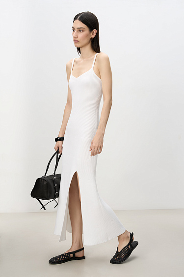 Sundress with lace-up back - BRUSNIKA Women Clothes