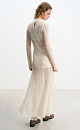 Openwork dress made of mohair and alpaca wool - BRUSNIKA. Women clothes