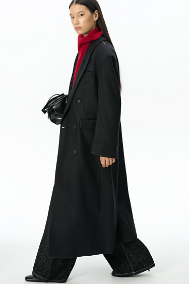 Double-breasted coat - BRUSNIKA Women Clothes