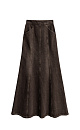 100% Cotton Midi Denim Skirt - BRUSNIKA. Women clothes