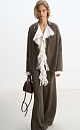 Single-breasted merino wool jacket - BRUSNIKA. Women clothes