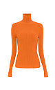 Ribbed knit turtleneck - BRUSNIKA. Women clothes