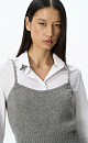 Fox down top - BRUSNIKA. Women clothes
