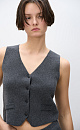 Wool and cashmere knit vest - BRUSNIKA. Women clothes