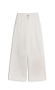 Straight jeans with elastic band - BRUSNIKA. Women clothes