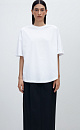 Dropped shoulder T-shirt - BRUSNIKA. Women clothes