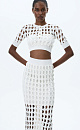 Large openwork weave top - BRUSNIKA. Women clothes