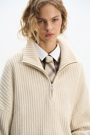 Soft wool jumper - BRUSNIKA Women Clothes
