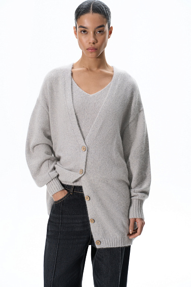 Fox down cardigan - BRUSNIKA Women Clothes