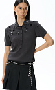 Wool mini skirt - BRUSNIKA. Women clothes