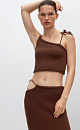 One-shoulder top - BRUSNIKA. Women clothes