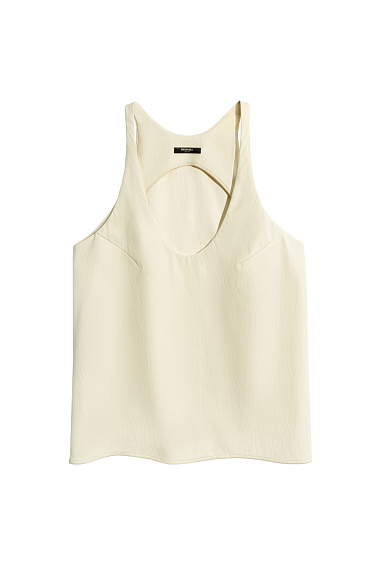 Eco-leather top - BRUSNIKA Women Clothes