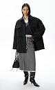 100% wool jacket with drawstring - BRUSNIKA. Women clothes