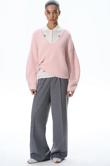 Fox Down Jumper - BRUSNIKA Women Clothes