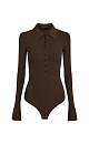 Knit bodysuit - BRUSNIKA. Women clothes