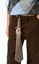 Classic tie - BRUSNIKA. Women clothes