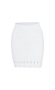 Cotton mini skirt - BRUSNIKA. Women clothes