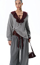 Fox Down Jumper - BRUSNIKA. Women clothes