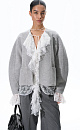 Bomber jacket with round sleeves - BRUSNIKA. Women clothes