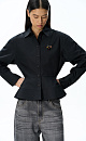 shirt with a ruffle - BRUSNIKA. Women clothes