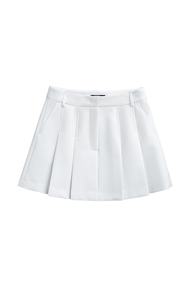 Pleated mini skirt - BRUSNIKA Women Clothes